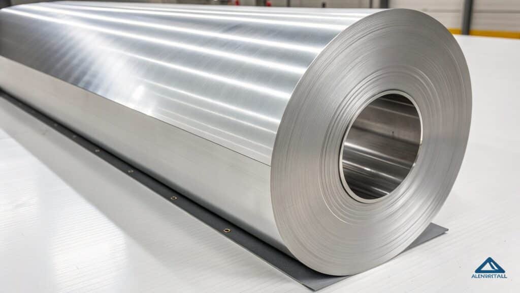 A visualization showing different aerospace-grade aluminum alloys and their key properties.